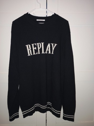 Replay pullover schwarz mit - pullover,