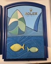 Rolex display aufsteller - rolex,