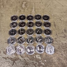 5 Euro Auswahl 2017/2021 , Klimazonen der Erde , A D F G J kompletter Satz