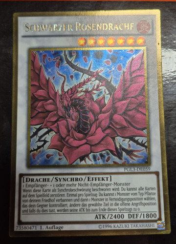 Yugioh schwarzer rosendrache - yugioh,,
