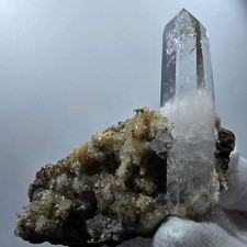 Phantom Rauchquarz, UV Calcit