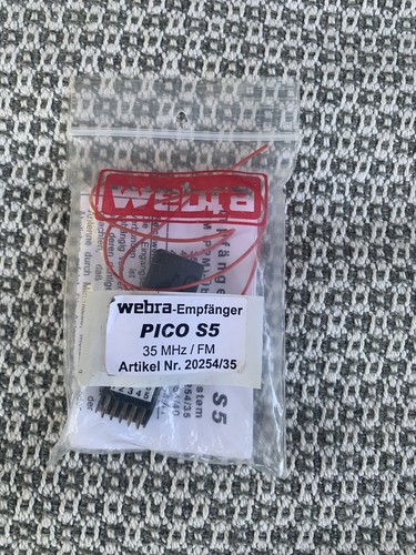Webra mhz empfänger pico - 35,