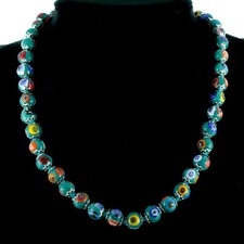 Murano Glas Halskette Grün