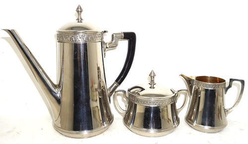 Jugendstil kanne kaffeeset - jugendstil,