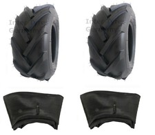 2x 4.00-8 S7123 +Schlauch 3.50/ 4.00-8 TR13 Reifen f Schneeräumer Gartenfräse AS