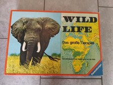 Ravensburger Wild Life 1976 Das große Tierspiel Vintage Unvollständig