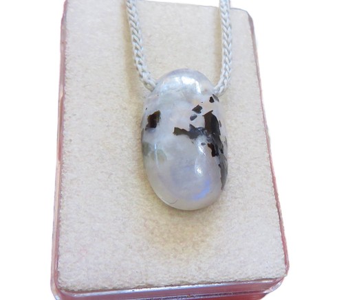Mondstein turmalin cabochon - turmalin,