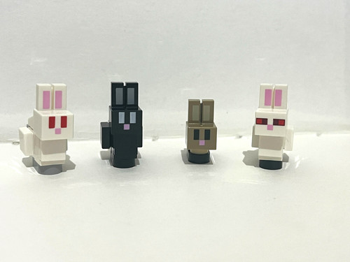 Lego minecraft hasen aus - hasen,