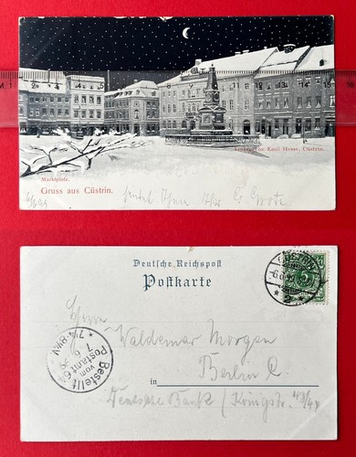 Cüstrin küstrin 1899 - ak,