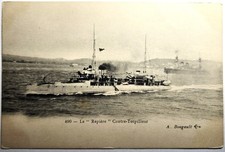 Antique RPPC Real Photo Ship