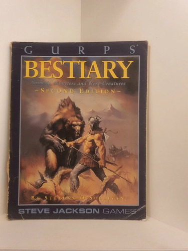 Gurps bestiary second - bestiary, (second