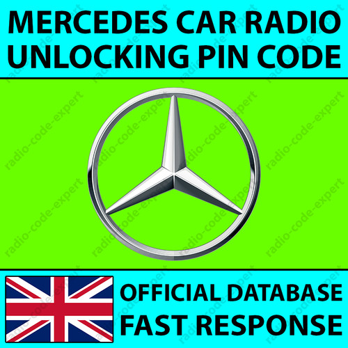 Mercedes radio pin code - mercedes, sound