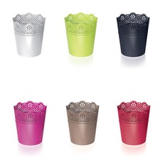 Blumentopf Blumenkubel LACE Orchideentopf Übertopf Viele Farben Viele Grossen