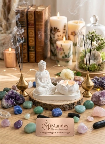 Set keraflott buddha deko - set,