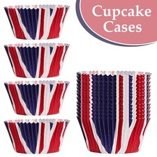 Union Jack Cupcake Hülle