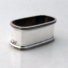 Oval Napkin Ring Lutz Weiss