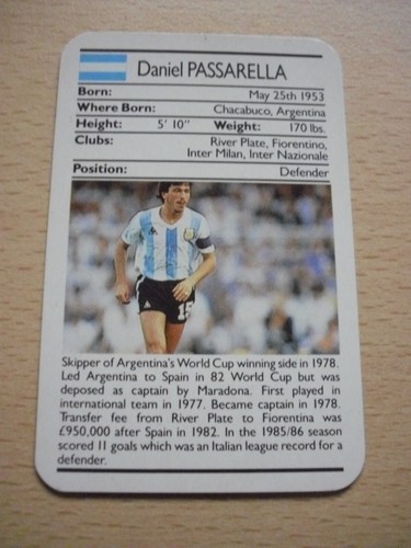 Fußball karte top trumps - karte,
