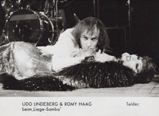 Udo Lindenberg Photograph Romy Haag Schwarz und Weiß Presse Promo Circa 1990's