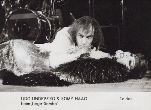 Udo lindenberg photograph romy - udo,