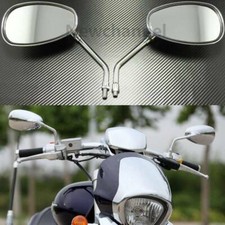 Chrom motorrad spiegel m10 - chrom,