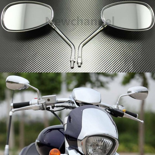 Chrom motorrad spiegel m10 - spiegel,