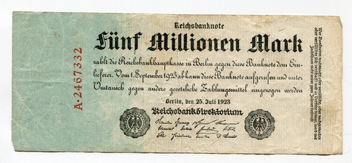 Deutsche millionen mark - deutsche,