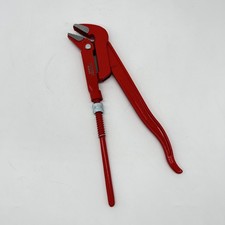 Knipex Rohrzange mit 45° Backen rot, pulverbeschichtet 320 mm 83 20 010