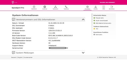 Telekom speedport pro router - pro,