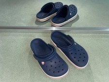 Crocs Kids Crocband Clogs / Schuhe / Badelatschen * Gr. 37-38 (M5 W7) * blau