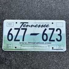 Original US Auto Kennzeichen Nummernschild USA ?? Tennessee Knox County 