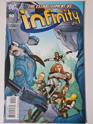Infinity inc 10 - inc., comic)