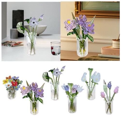 Blumenständer aus glas mit - blumenständer,