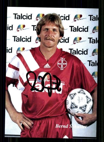 Bernd schuster autogrammkarte - schuster,