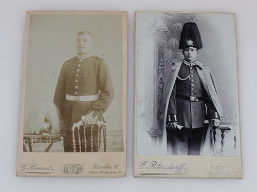 Militär portrait foto - 2x,