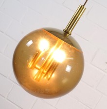 chicce große Limburg "Globe" Kugel Lampe Kugellampe Pendel Leuchte Vintage 70's