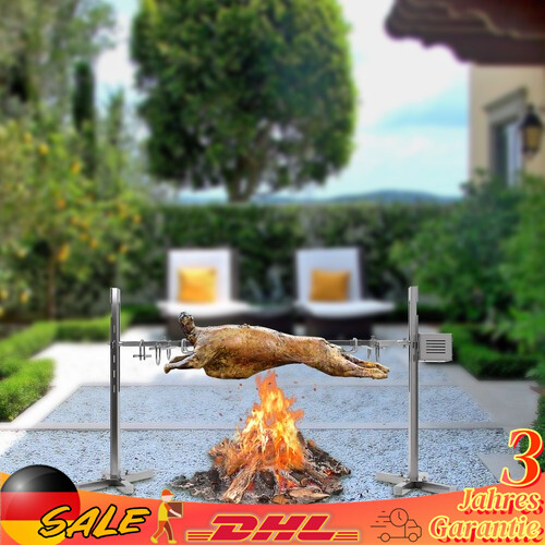 Spanferkelgrill mit motor - spanferkelgrill,