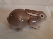 B & G Bing & Gröndahl Dänemark Porzellan Figur  Wildtiere Hase