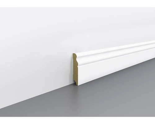 Sockelleiste mdf weiß - sockelleiste,