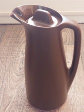 TUPPERWARE "Thermo Tup" Thermoskanne Kanne 1 L braun rosa NEU NP 99,90€