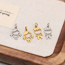 Kind Junge Anhänger Für Die