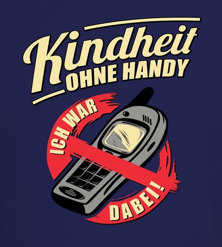 Herren shirt kindheit ohne - herren, t-shirt