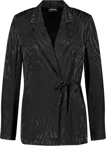 Toller blazer mit satiniertem - mit,