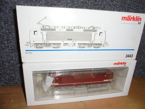 Märklin lok 3443 digital - h0,