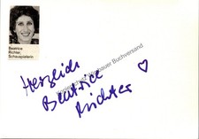 Original Autogramm Beatrice