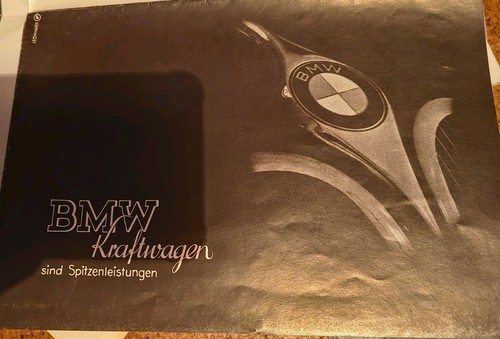 Bmw kraftwagen prospekt - bmw,