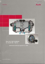 Audi Selbststudienprogramm 268 Der 6,0l-W12-Motor im Audi A8-Teil 2