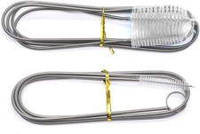 2 Stück rohrreinigungsbürste schlauchbürste rohrbürste, Abflussreiniger bürste a