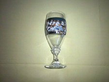 DFB Glas Deutsche Fußball Nationalmannschaft 2005 Tulpenglas  Höhe 19 cm  