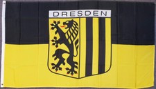 Fahne flagge stadt - dresden, mit