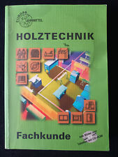 Fachkunde Holztechnik mit CD